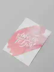 Вишнёвый открытка-комплимент, 8 х 6 см
