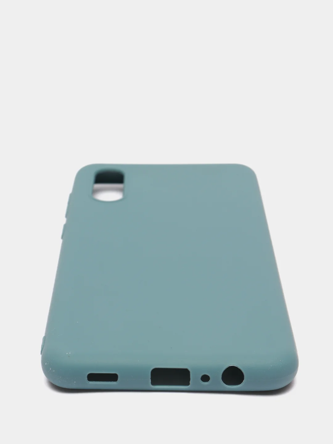 Морской чехол силиконовый на Samsung Galaxy A02 (Самсунг Галакси А02), цветной, матовый