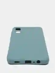 Морской чехол силиконовый на Samsung Galaxy A02 (Самсунг Галакси А02), цветной, матовый