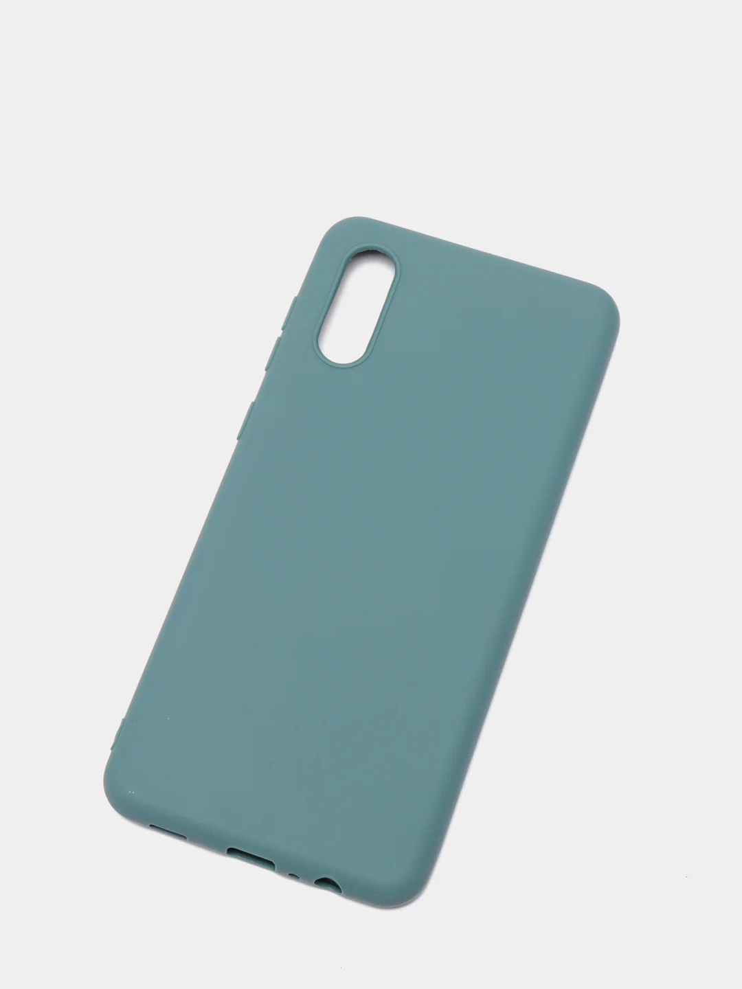 Морской чехол силиконовый на Samsung Galaxy A02 (Самсунг Галакси А02), цветной, матовый