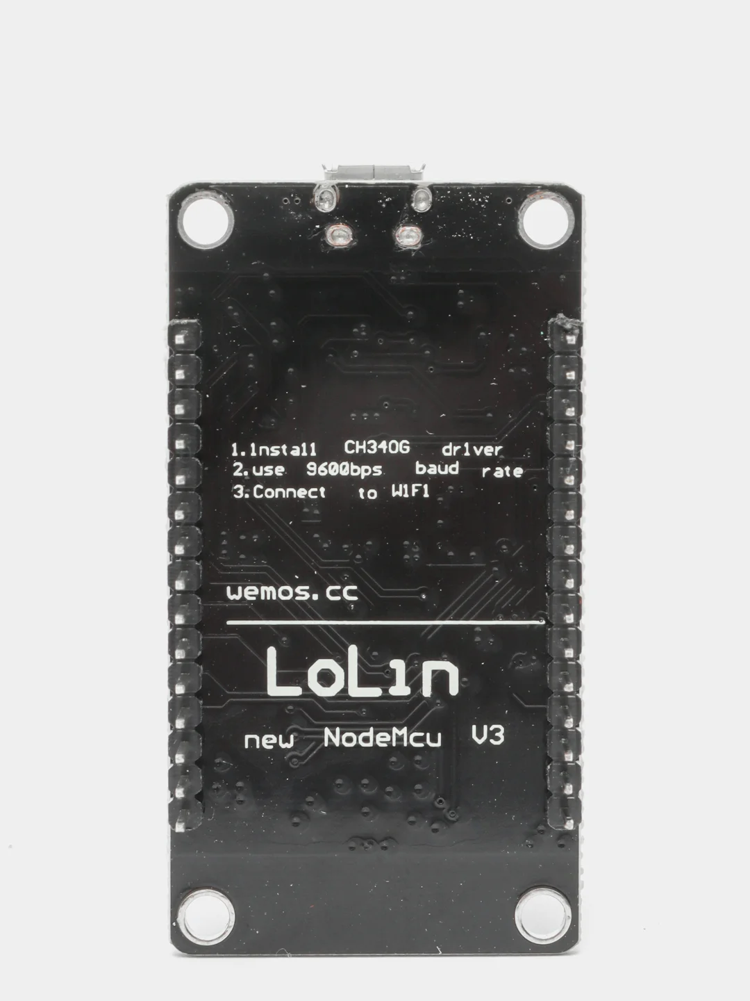 Микроконтроллер-плата разработчика ESP 8266 LoLin V3 NodeMcu Lua, Wi-fi, модуль IoT