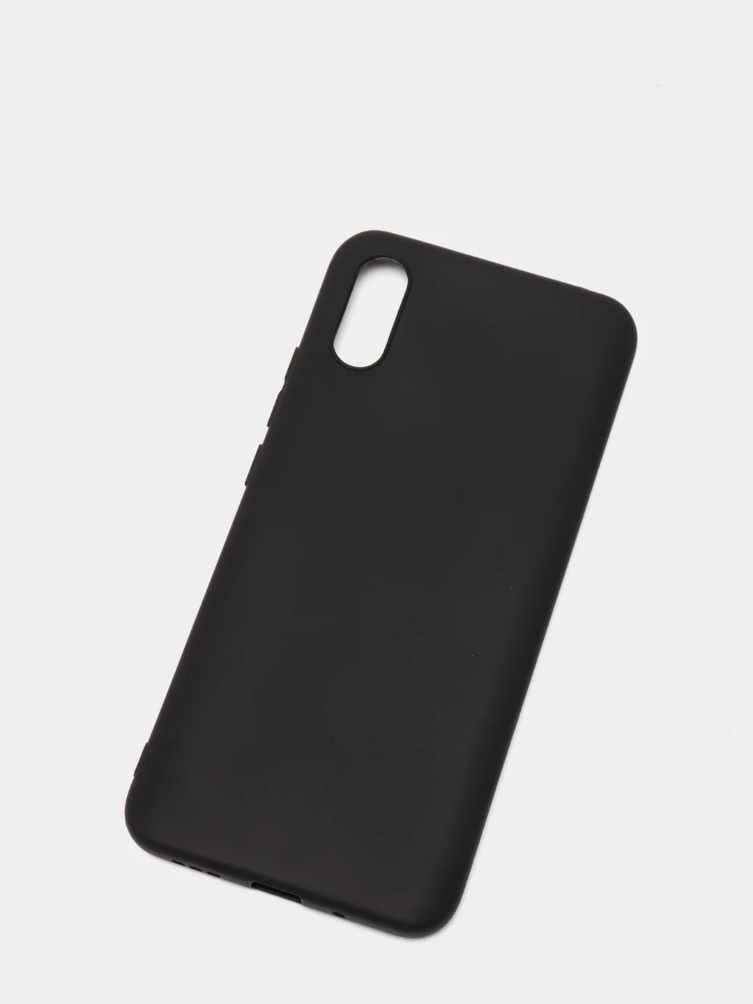 Черный чехол Xiaomi Redmi 9A силиконовый матовый