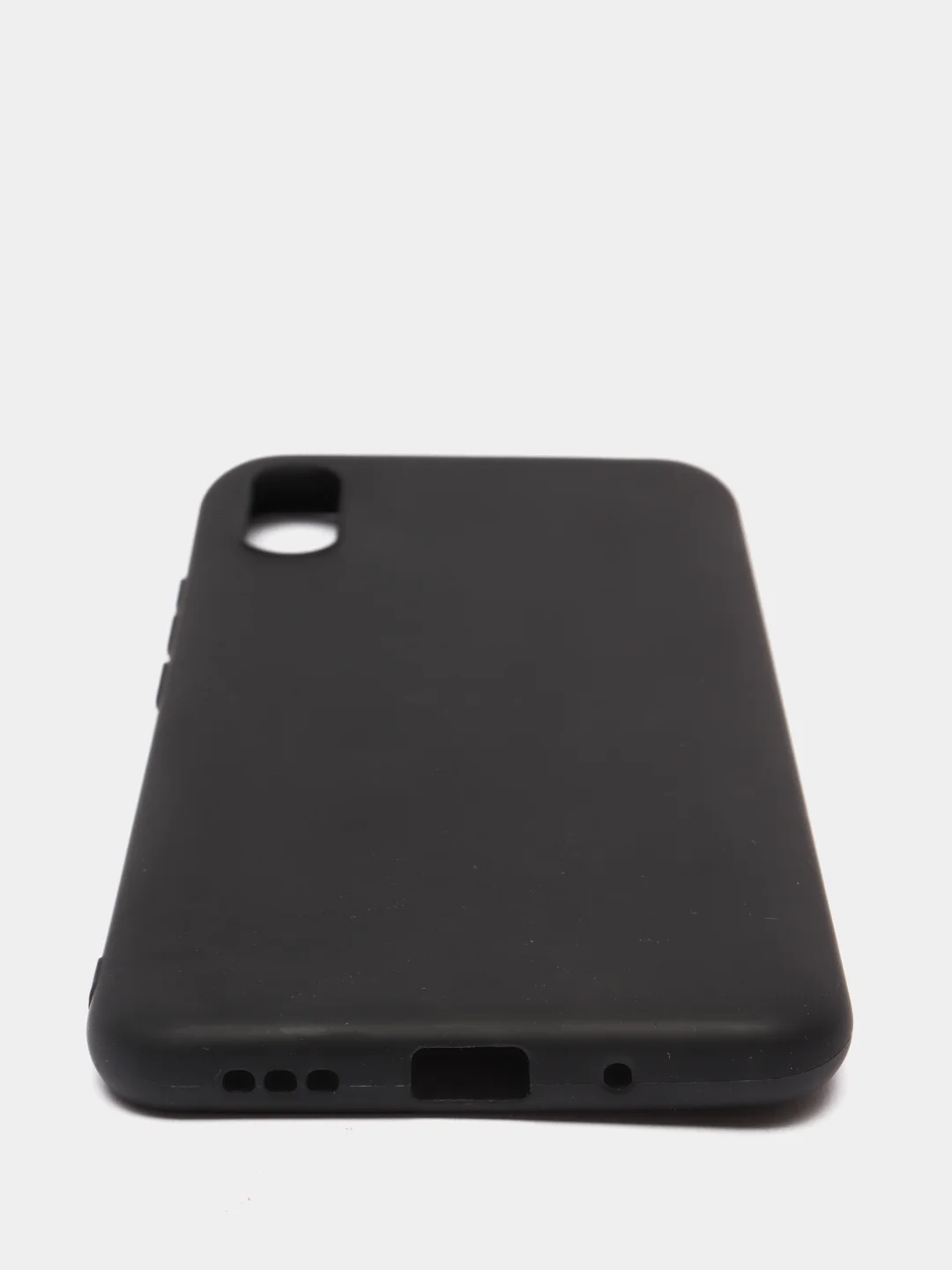Черный чехол Xiaomi Redmi 9A силиконовый матовый