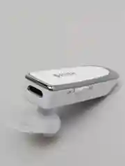 Белый беспроводная Bluetooth-гарнитура