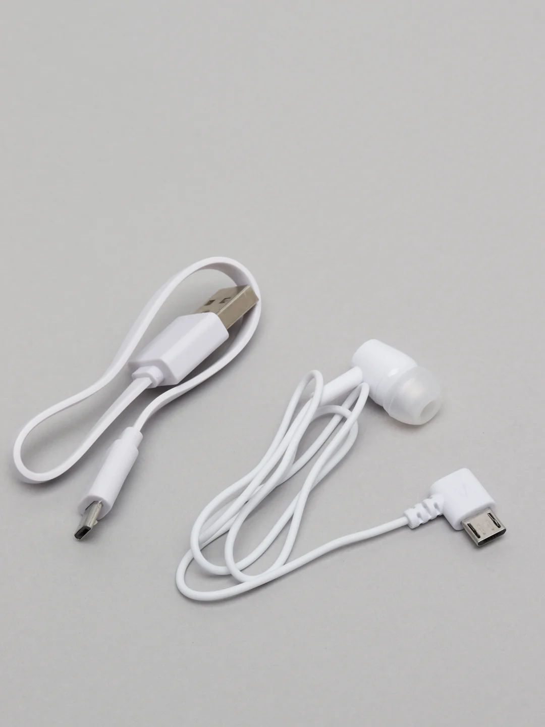 Белый беспроводная Bluetooth-гарнитура