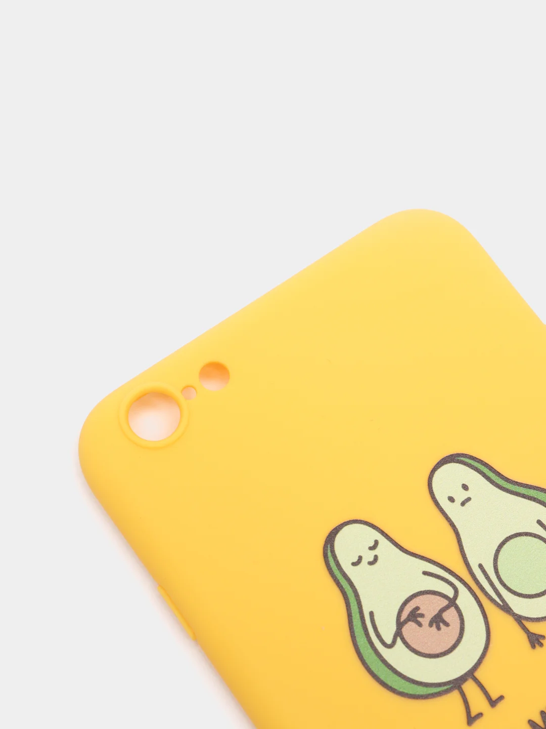Желтый чехол для iPhone 11 Pro, XR, XS Max, 7+, 8+, 6s+