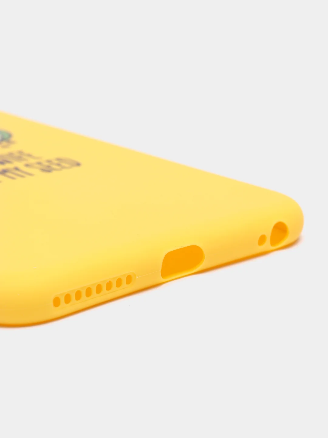 Желтый чехол для iPhone 11 Pro, XR, XS Max, 7+, 8+, 6s+