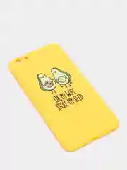 Желтый чехол для iPhone 11 Pro, XR, XS Max, 7+, 8+, 6s+