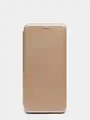 Золотой чехол книжка на Samsung Galaxy A03s