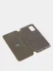 Золотой чехол книжка на Samsung Galaxy A03s