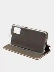 Золотой чехол книжка на Samsung Galaxy A03s
