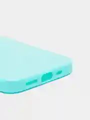 Бирюзовый чехол для iPhone 13, 13 Pro, 13 Pro max, силикон