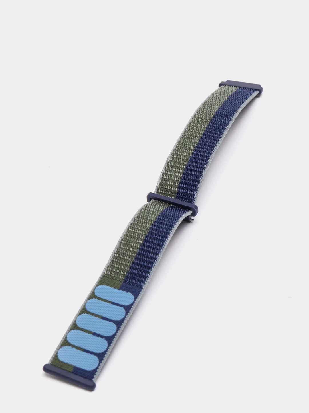 Темно-синий нейлоновый ремешок для Xiaomi Amazfit Bip, Samsung Gear, Huawei Watch,  20 / 22 мм