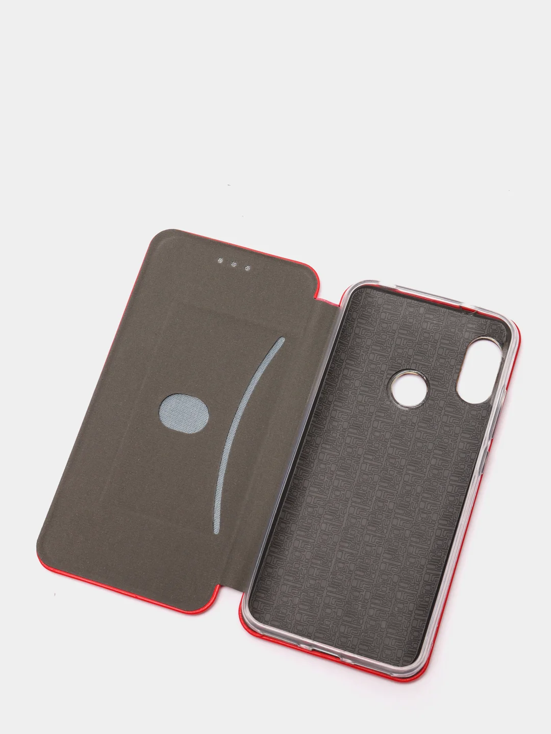 Красный чехол книжка для Xiaomi Redmi 9A/Note8Pro/Note9/Redmi9C/Note5/MiA2/MiA3/MiA2Lite/MiA1