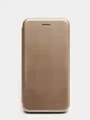 Золотой чехол книжка Samsung J8 2018