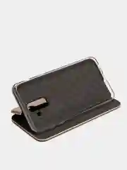 Золотой чехол книжка Samsung J8 2018