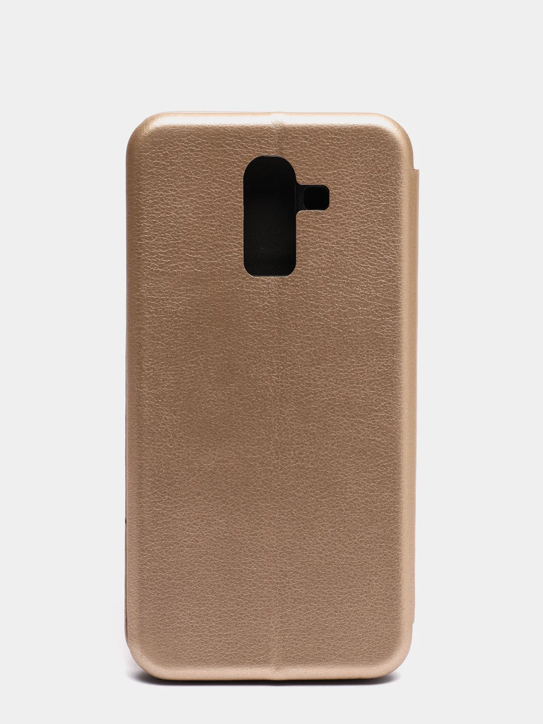 Золотой чехол книжка Samsung J8 2018