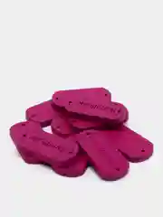 Фиолетовый бирки "Hand made", 10штук