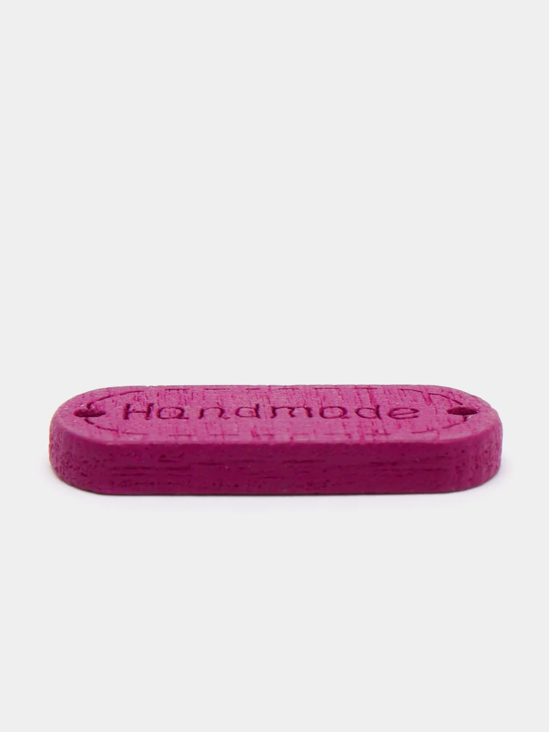 Фиолетовый бирки "Hand made", 10штук
