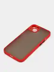 Красный чехол для iPhone 11, 13, 13 Pro, 13 Pro Max, 13 mini, 12, XR