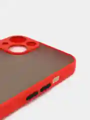 Красный чехол для iPhone 11, 13, 13 Pro, 13 Pro Max, 13 mini, 12, XR