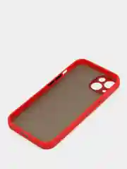 Красный чехол для iPhone 11, 13, 13 Pro, 13 Pro Max, 13 mini, 12, XR