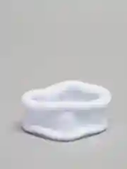 Белый резинка для волос, 4 штуки