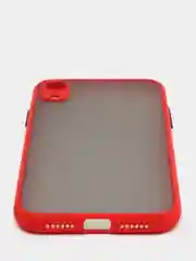 Красный чехол на iPhone 13, 12, 11, 8, 7, XR, X, XS, pro, mini, max, plus, SE