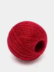 Бордовый нитки-пряжа "Ирис", хлопок, 25 г, 150 м,(В уп. 2 шт.)