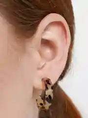 Аметистовый серьги-гвоздики