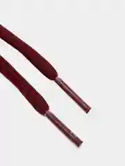 Бордовый шнурки для обуви 100см, круглые, пара, 20 цветов