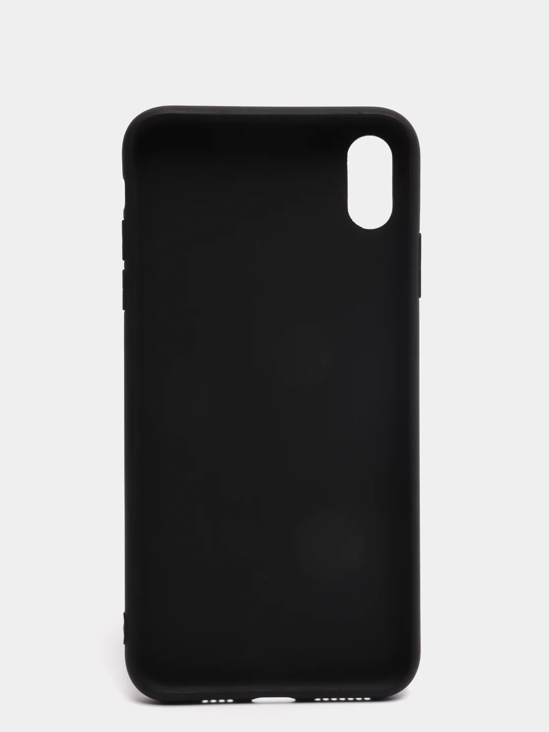 Черный чехол на Айфон (IPhone) 5s, 6, 6 Plus, 7, 7 Plus, X, XS, XR, 11, 11 Pro, 11 Pro Max