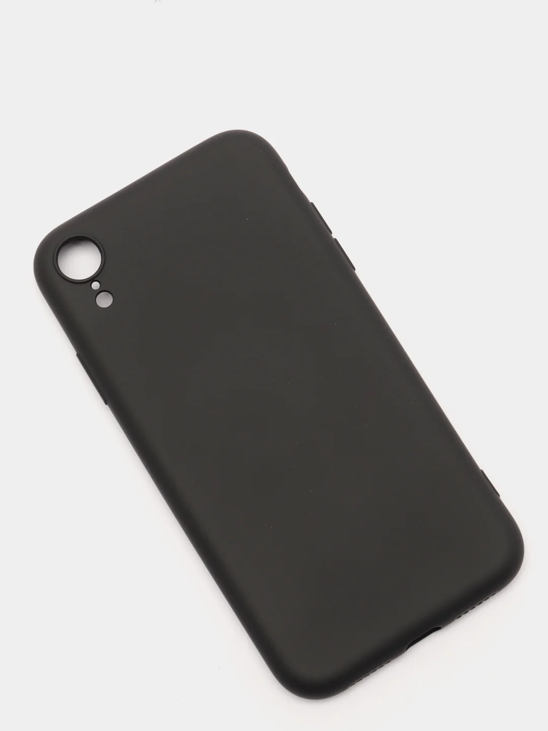Черный чехол для iPhone 11 / XR / 7 / 8 / SE2 / X / XS / 12 Pro Max, силиконовый