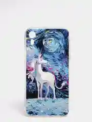 Бежевый меланж чехол на iPhone XR