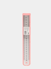 Линейка стальная, 20 см, толщина 0,3 мм (540576)