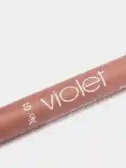Карандаш-помада для губ матовый с точилкой Violet