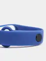 Синий меланж силиконовый ремешок для Xiaomi Mi Band 3, Mi Band 4