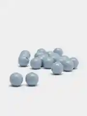 Серый бусины акриловые 10 мм