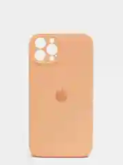 Кремовый чехол Silicone Case для iPhone 13 /11/12/12 ProMax с защитой камеры с бархатной подкладкой