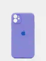 Лавандовый чехол Silicone Case для iPhone 13 /11/12/12 ProMax с защитой камеры с бархатной подкладкой