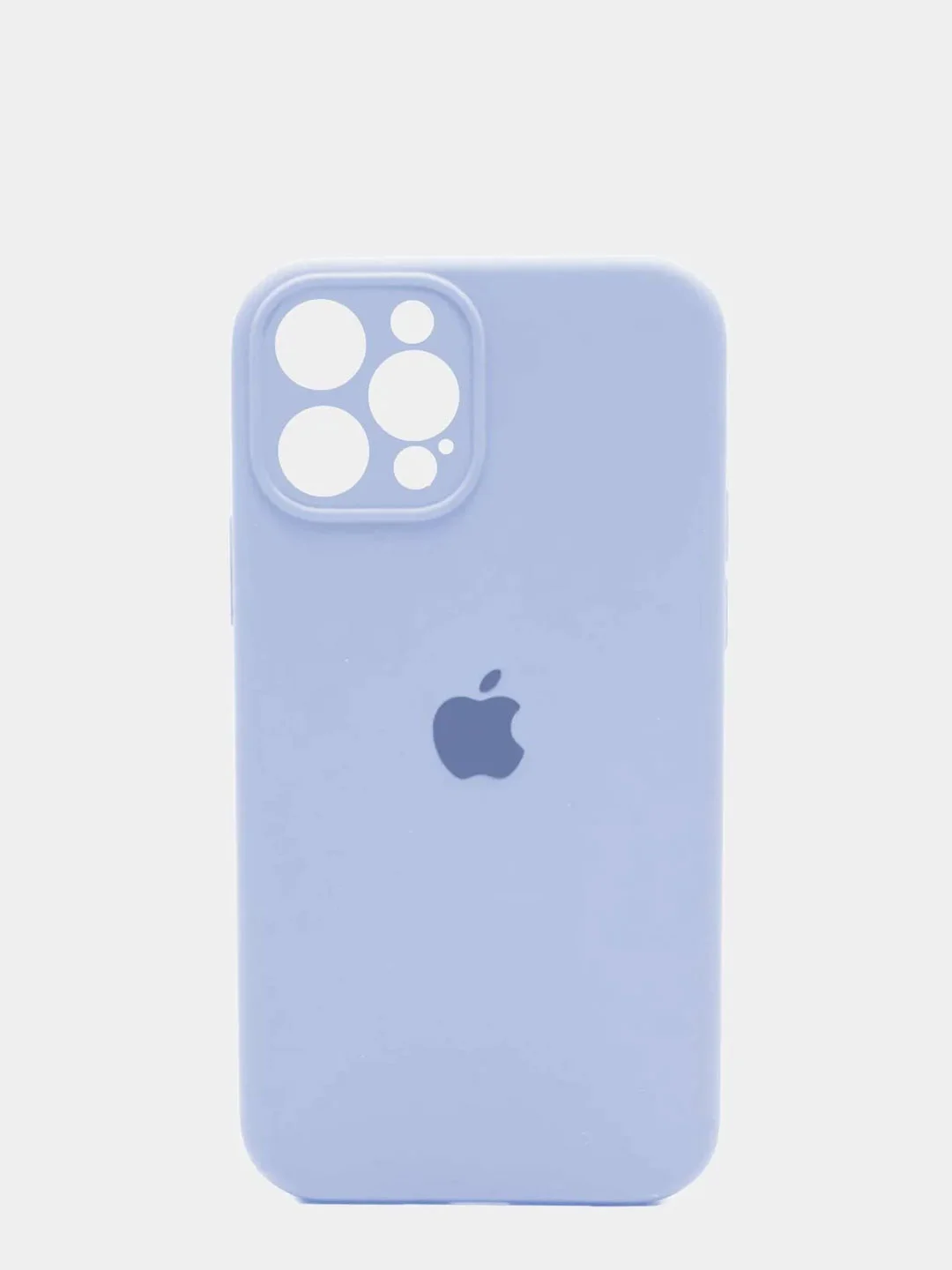Ледяной чехол Silicone Case для iPhone 13 /11/12/12 ProMax с защитой камеры с бархатной подкладкой