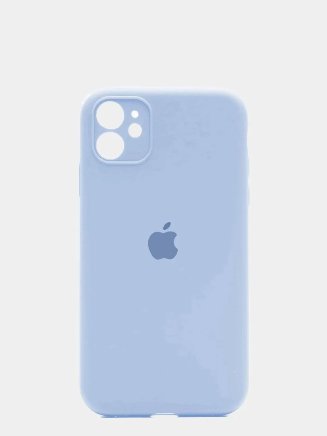 Ледяной чехол Silicone Case для iPhone 13 /11/12/12 ProMax с защитой камеры с бархатной подкладкой
