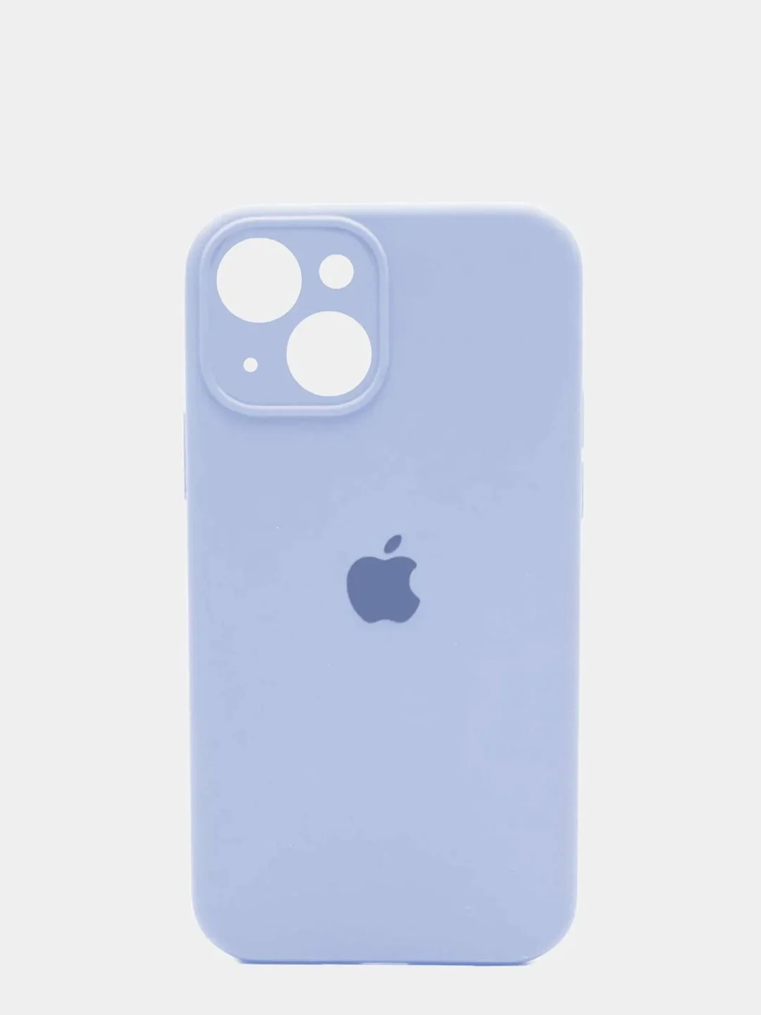 Ледяной чехол Silicone Case для iPhone 13 /11/12/12 ProMax с защитой камеры с бархатной подкладкой