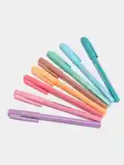 Шоколадный синяя шариковая ручка "Pastel"