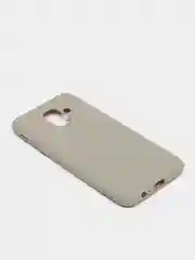 Серый чехол Samsung Galaxy A6 2018 силиконовый