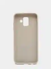Серый чехол Samsung Galaxy A6 2018 силиконовый
