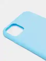 Голубой чехол для iPhone 11, 11 Pro, 11 Pro Max, силиконовый