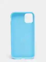 Голубой чехол для iPhone 11, 11 Pro, 11 Pro Max, силиконовый