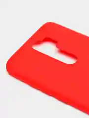 Алый чехол для Xiaomi Redmi Note 8 Pro (Сяоми Редми Нот 8 Про) силиконовый, матовый
