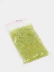 Салатовый бисер Чехия